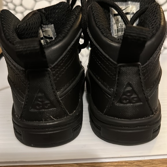 Nike high top NWot black toddler air one 4c - Picture 4 of 5